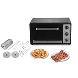 BPL Kitchen Up 40 Litres Oven Toaster Griller (OTG) with Rotation Basket, Convection, Rotisserie, Black, BOTGRBBQC00540