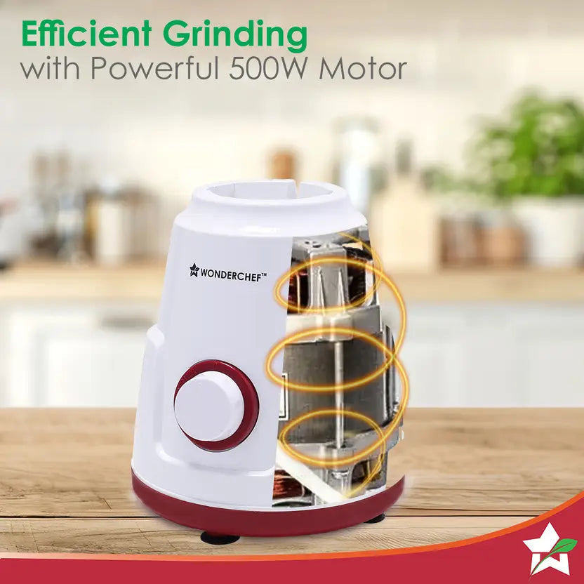 WONDERCHEF Robo 500 W Juicer Mixer Grinder