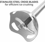 INALSA Stainless Steel Electric Hand Blender with 500W DC Motor|Variable & Turbo Speed|Super Silent|Ultra Sharp SS Blade & Detachable Stem|for Smoothie & Juices,Whip,Chop-RobotInox500