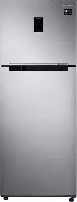 Samsung 385L 2 Star Inverter Frost-Free Convertible 5 In 1 Double Door Refrigerator (RT42C5532S8/HL,Elegant Inox 2023 Model)