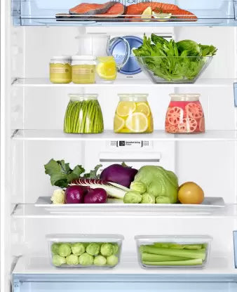 Samsung 385L 2 Star Inverter Frost-Free Convertible 5 In 1 Double Door Refrigerator (RT42C5532S8/HL,Elegant Inox 2023 Model)