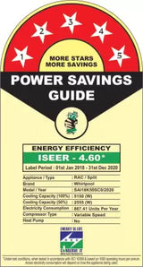 Whirlpool 1.5 Ton 5 Star Split Inverter AC - White 1.5T Magicool Pro 5S COPR INV_SPS Copper Condenser