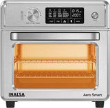 INALSA Air Fryer Oven With 23L Capacity|1700 W-16 Preset Programs |Digital Display and Touch Control| Rotisserie & Convection|9 AccessoriesIAero Smart23