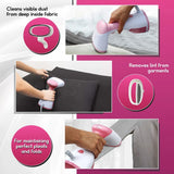 INALSA Garment Steamer for Clothes/fabric, Steam Iron -Vertical & Horizontal Steaming up to 20g/min, Travel Iron, 1200 Watt, 260 ml Water tank & 20 sec Fast Heating,White/Pink (Steamax)