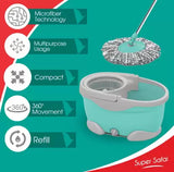 Spotzero by Milton MAXX SPIN (PP WRINGER) Mop Set