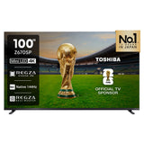 Toshiba 254 cm (100 inch) 4K MiniLED VIDAA TV, Black, 100Z670SP