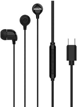 PHILIPS TAE2146BK USB TYPE C in Ear Wired Headphones with Mic Wired (Black, In the Ear)