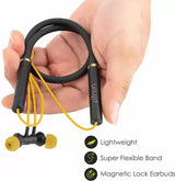 pTron Bluetooth Earphone Tangentbeat Black, Yellow