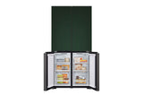 LG 614 litres Side By Side Refrigerator, Green & Silver, GR-B24FQSJB