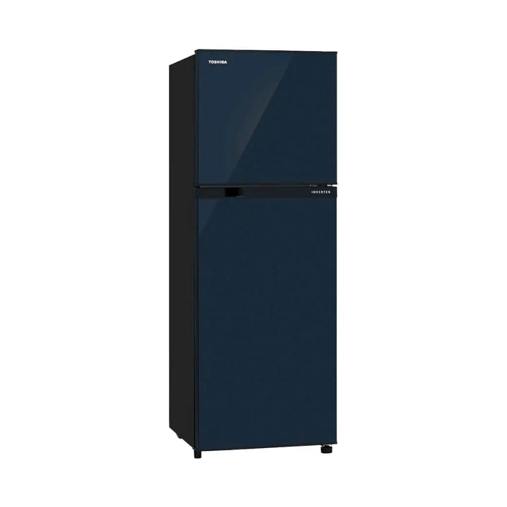 Toshiba, Frost Free, Net Capacity 233 L, Real Inverter,2 Star, Black (Uni Glass),GR-RT303WE-PMI(UK)