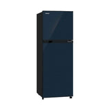 Toshiba, Frost Free, Net Capacity 233 L, Real Inverter,2 Star, Black (Uni Glass),GR-RT303WE-PMI(UK)