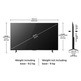 TCL 55P6L 139.7 cm (55 inch) Ultra HD Google TV, Black