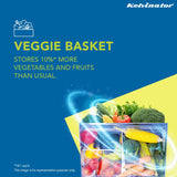 Kelvinator 187L Direct Cool Single Door Refrigerator Grey KRD-F200EAPHGD