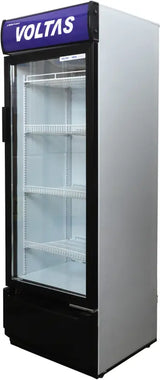 Voltas VC320 Visi Cooler Plastic Single Door, 320 Liters, Black