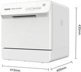 Galanz W3A1G2-0E0 Free Standing 4 Place Settings Intensive Kadhai Cleaning| No Pre-rinse Required Dishwasher
