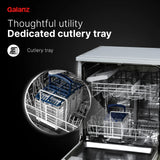 Galanz W60B1A401J_AE0 Free Standing 12 Place Settings Dishwasher