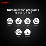 Galanz W60B1A401J_AE0 Free Standing 12 Place Settings Dishwasher