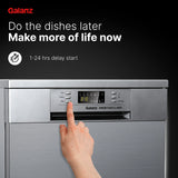 Galanz W60B1A401J_AE0 Free Standing 12 Place Settings Dishwasher