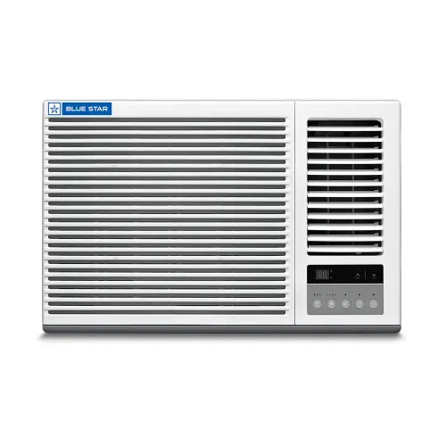 Blue Star 1.5 Ton 3 Star Window AC - White (WFE318P, Copper Condenser)