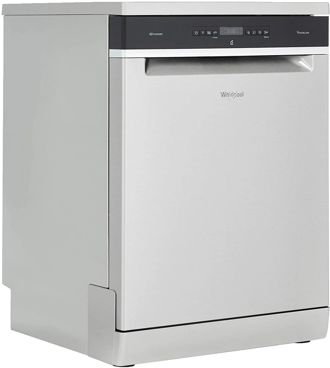 Whirlpool WFO3O33 DLX IN Free Standing 14 Place Settings Intensive Kadhai Cleaning| No Pre-rinse Required Dishwasher, (Kick Plate Missing)