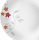 Larah by Borosil Pack of 13 Opalware Dahlia Dinner Set Dinner Set