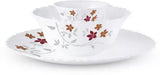 Larah by Borosil Pack of 13 Opalware Dahlia Dinner Set Dinner Set