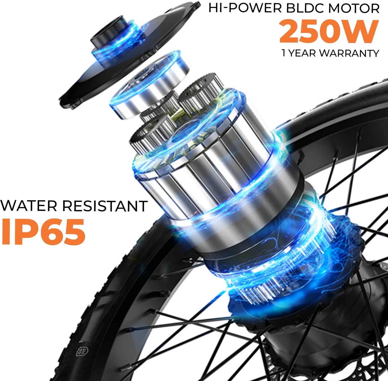Ninety one Meraki 6Ah Battery 250Watts IP65 BLDC Motor Front Suspension | Alpha Red Black 27.5 inches Single Speed Lithium-ion (Li-ion) Electric Cycle