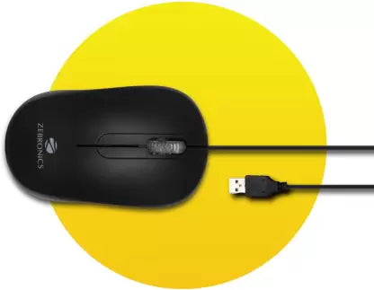 ZEBRONICS Zeb-Sprint Wired Optical Mouse
