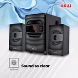 Akai MS2550 2.1 Channel Multimedia Speakers