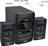 Akai MS2550 2.1 Channel Multimedia Speakers