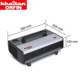 Khaitan Orfin KO-2106 2000 Watt Heat Convector Overheat Protection Room Heater For Home