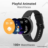 Fastrack Reflex Play, AMOLED,1.3" Always On Display,Premium Metal Frame & IP68 Smartwatch