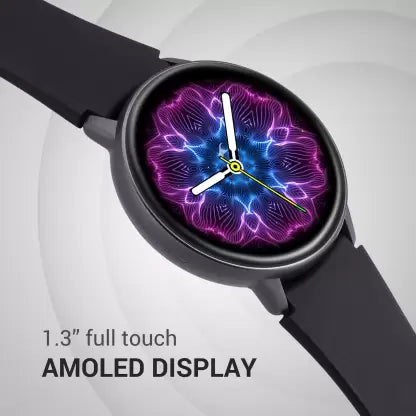 Fastrack Reflex Play, AMOLED,1.3" Always On Display,Premium Metal Frame & IP68 Smartwatch