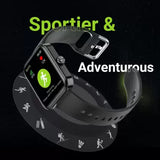 CrossBeats Ignite ATLAS In-Built GPS, 1.7" 3D Curved HD Display, BT Calling, Smartwatch