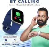 Gizmore GizFit PLASMA Bluetooth Calling Smartwatch | 1.9 Inch HD Display | 550 NITS Smartwatch