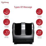 Lifelong LLM144 Leg, Foot and Calf Machine with Vibration for Pain Relief - Home Use Massager