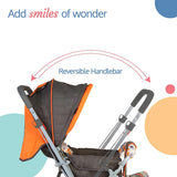 LuvLap Sunshine Stroller/Pram, Easy Fold, for Newborn Baby/Kids, 0-3 Years, Stroller
