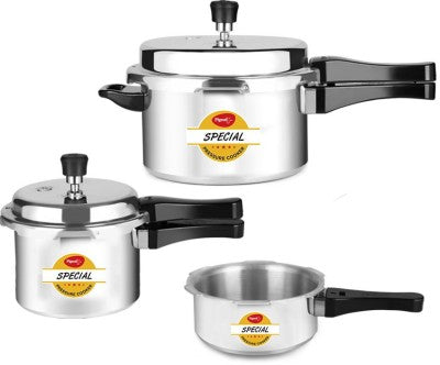 Buy Pigeon Special Combo Pack 2 L 3 L 5 L Pressure Cooker Online