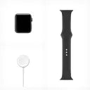 APPLE Watch Series 3 (GPS, 42mm) - Space Grey Aluminium Case with Black Sport Band