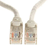 AmazonBasics HAMA299068 RJ45 Cat-5e Ethernet Patch/LAN Cable for Router (14 Feet/4.26 Meters, White)