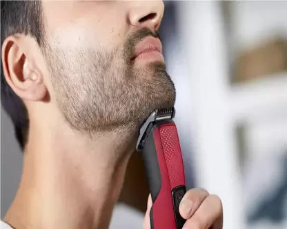 PHILIPS BEARD TRIMMER BT1235-15 RED