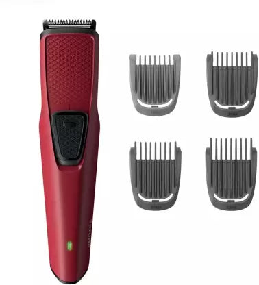 PHILIPS BEARD TRIMMER BT1235-15 RED