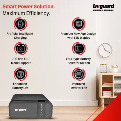 Livguard LG1450i 1100VA/12V Square Wave Inverter