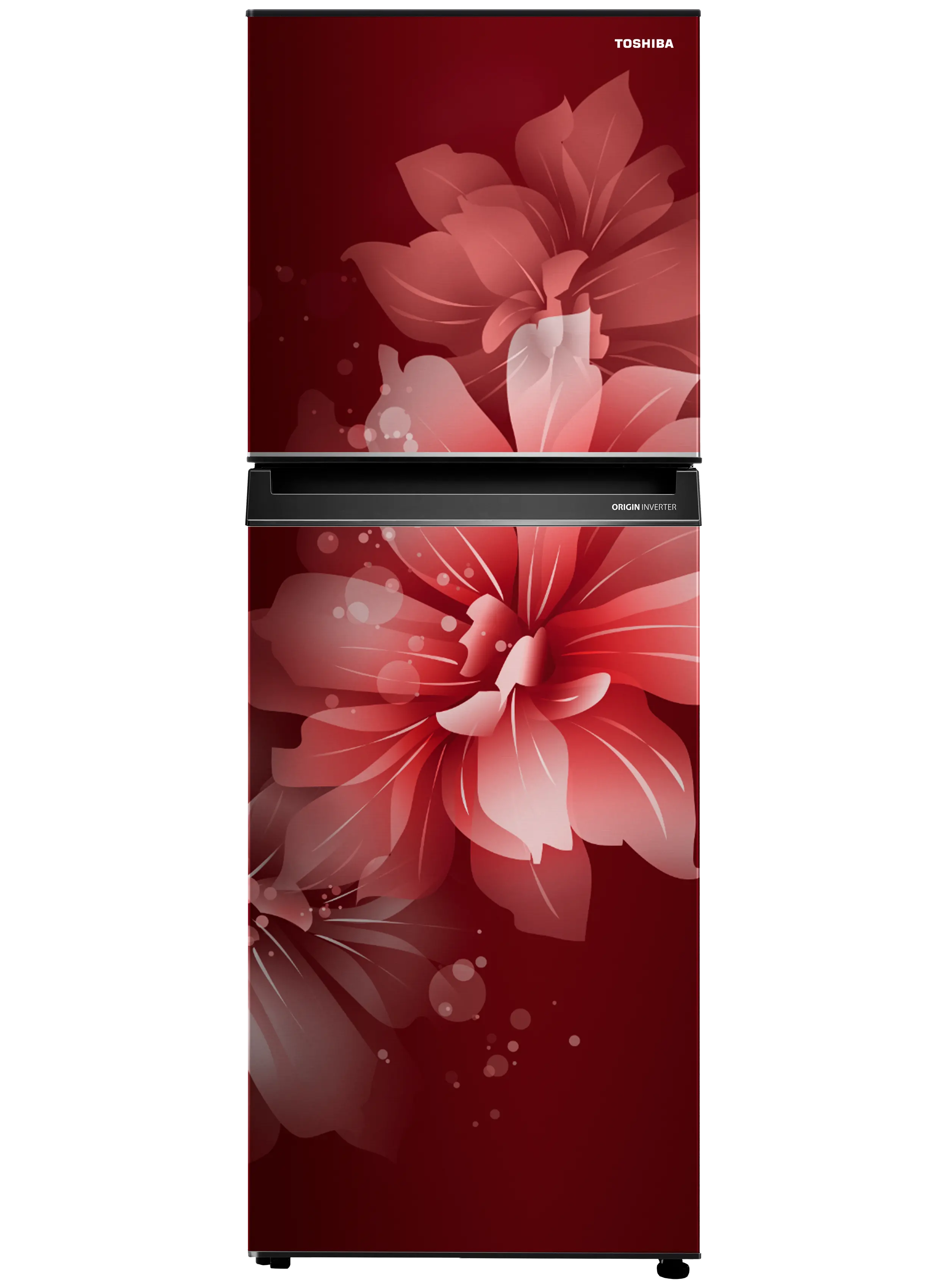 Toshiba, Convertible, Net Capacity 233 L, Real Inverter, 3 Star, Floral Moon Reflected Brown GR-RT338WE-PMI(26K)