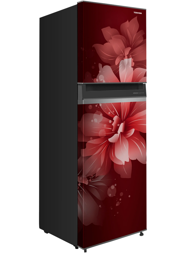 Toshiba, Convertible, Net Capacity 233 L, Real Inverter, 3 Star, Floral Moon Reflected Brown GR-RT338WE-PMI(26K)