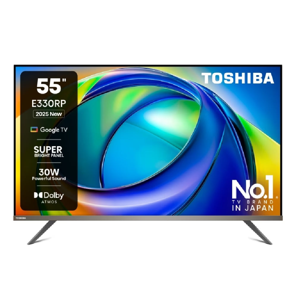 Toshiba 139.7 cm (55 inch) 4K UHD TV, 55E330RP
