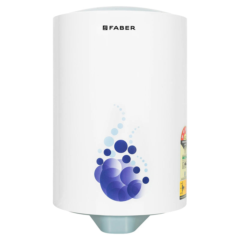 Faber 25 L Storage Water Geyser (FWG JAZZ PRO 25, White Grey)