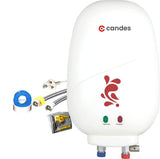 Candes 1 Litre Abs Insta Electric Instant Water Heater (geyser) 3000 W (ivory)