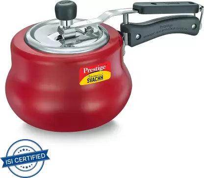 Prestige Nakshatra Duo Plus Svachh Handi 3 L Inner Lid Induction Bottom Pressure Cooker