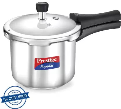 Prestige Stainles steel POPULAR 3 L Outer Lid Pressure Cooker